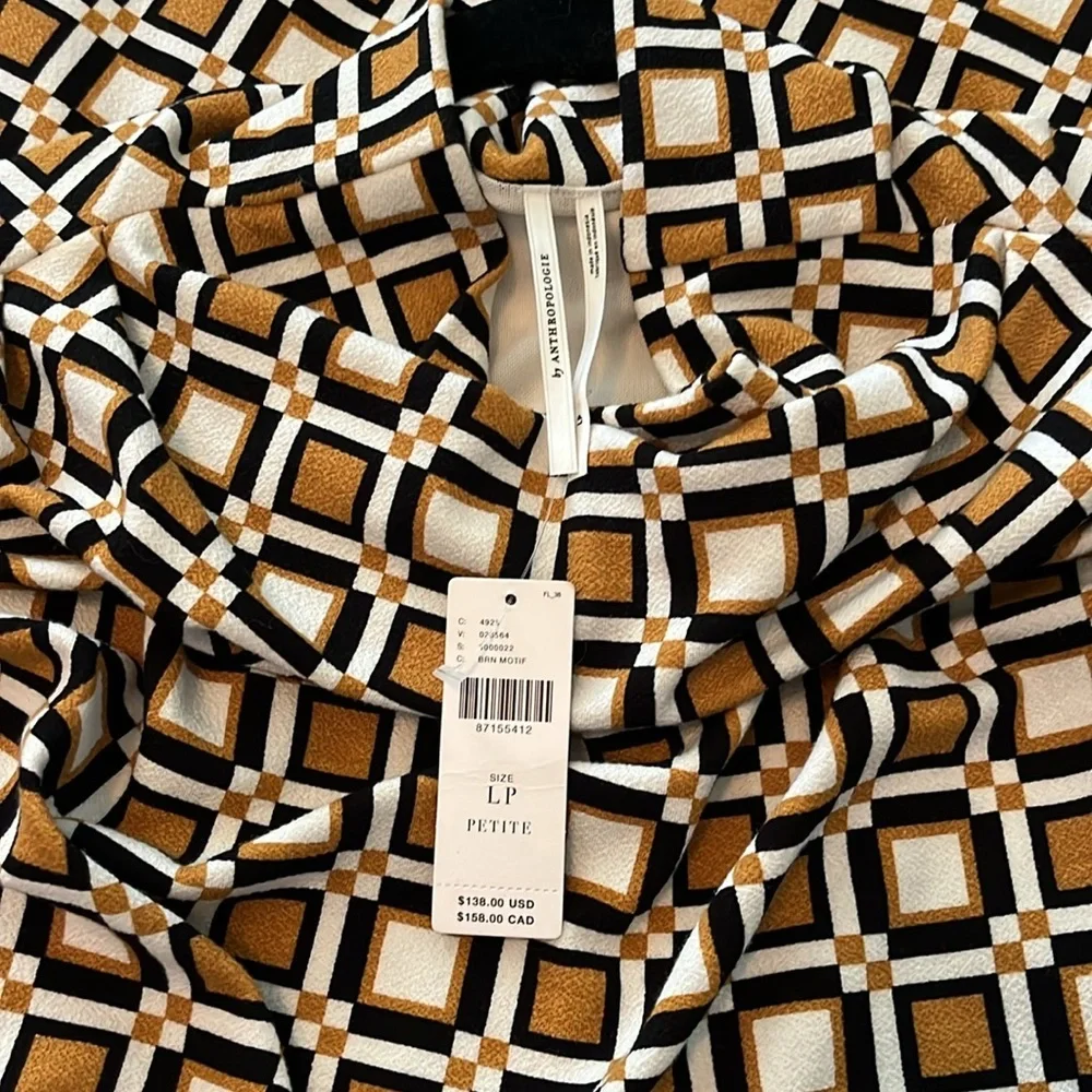 Anthropologie black/gold dress - Picture 4 of 4